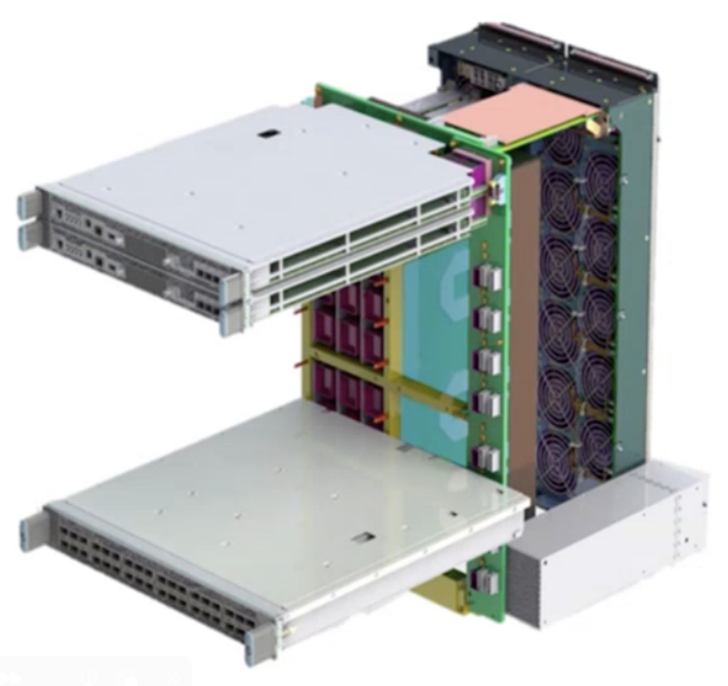 PTX 8-slot Chassis Illustration