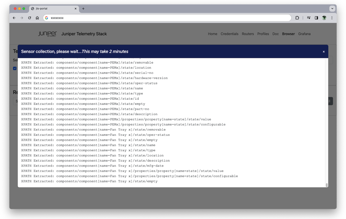JTSO Telemetry Analyzer Xpath collection