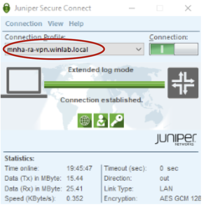 JSC Connection Profile