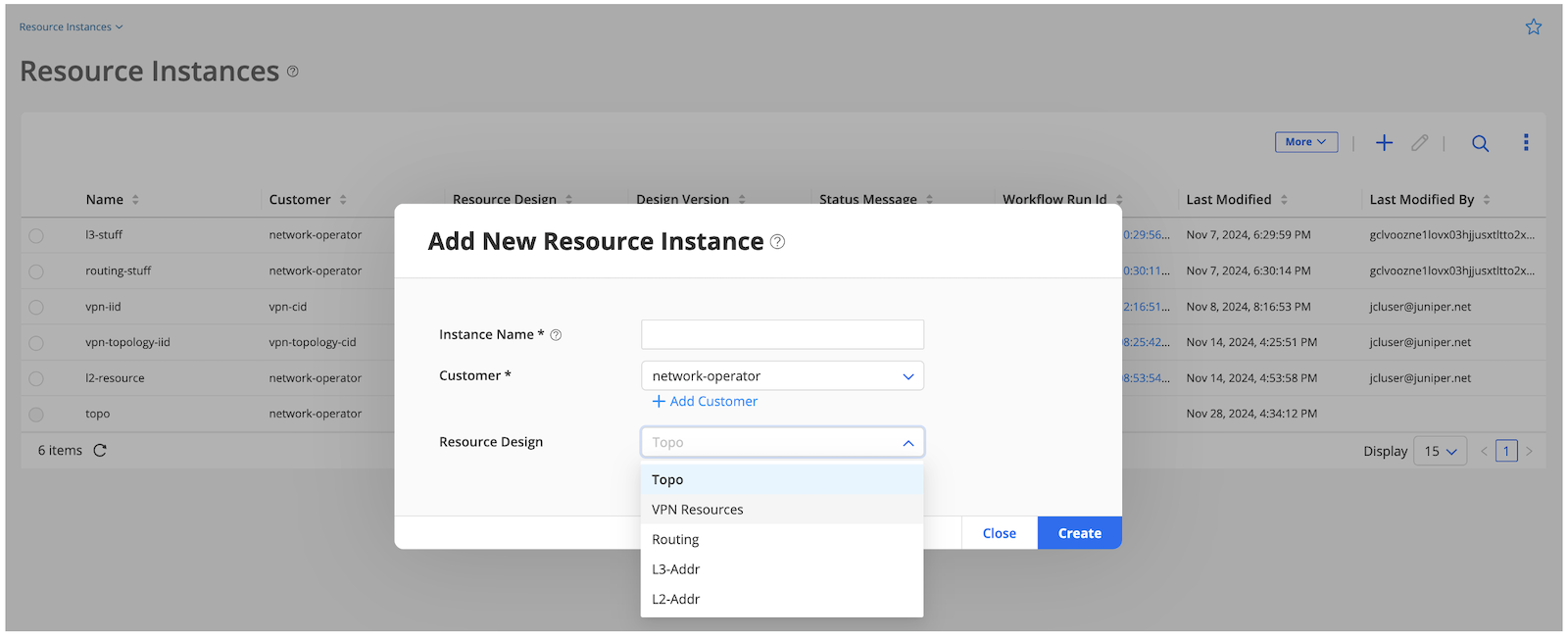 Create VPN Resource Instances by GUI