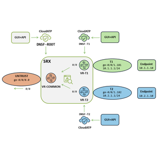 SRX/CloudATP Multi-Tenant DNS Filtering